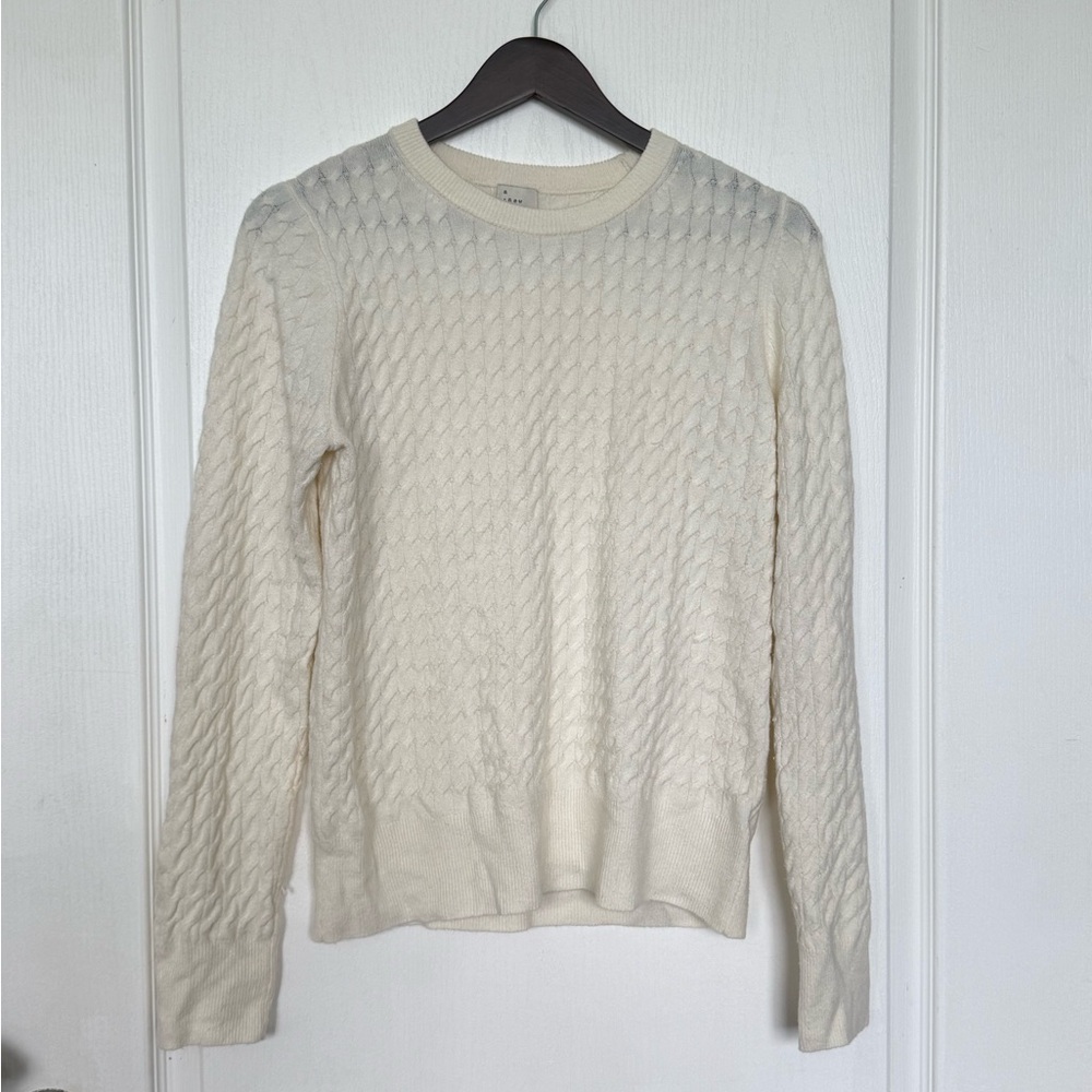 Super soft winter white sweater